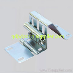 zinc plated side hinges