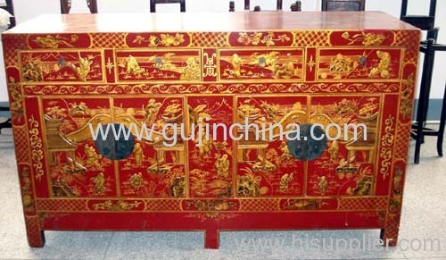 China antique reproduction sideboard