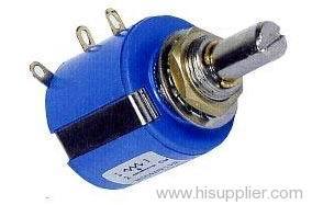 precision multi-turn wire wound potentiometer