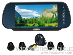 7 inch TFT Monitor Video Parking Sensor