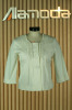  Ladies cotton solid  fashion jacket