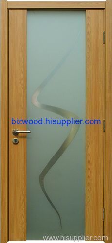 Wooden Interior Glass Door