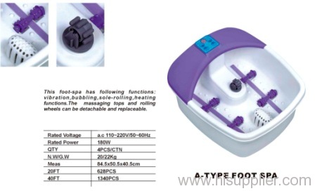 H A-TYPE FOOT SPA