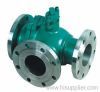 Three way ball valve