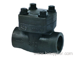 Forged steel check valve