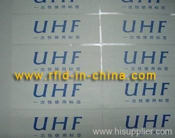 UHF RFID Label