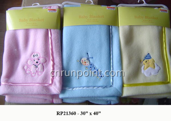 fleece baby blanket