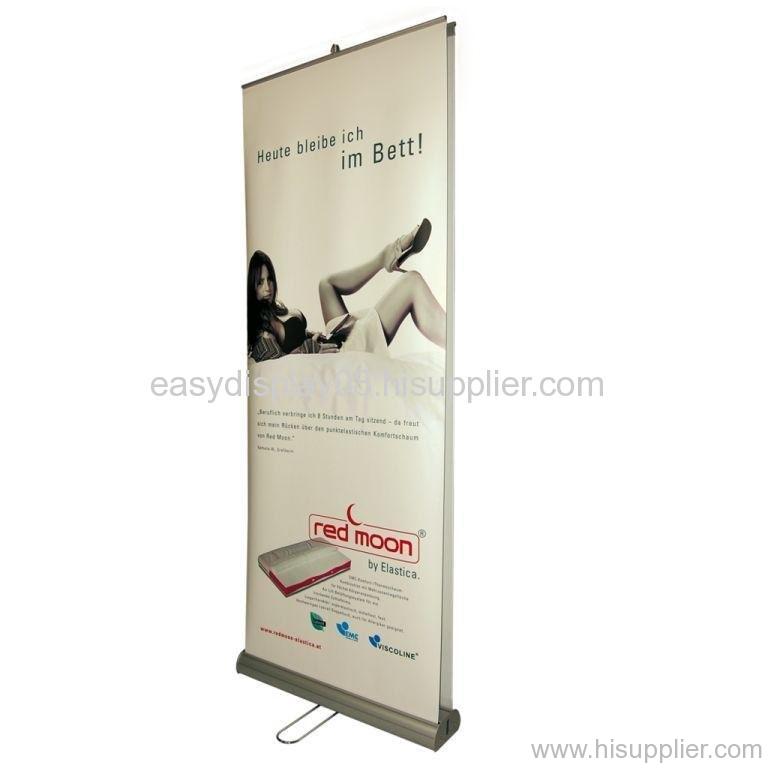 Aluminum roll up banner