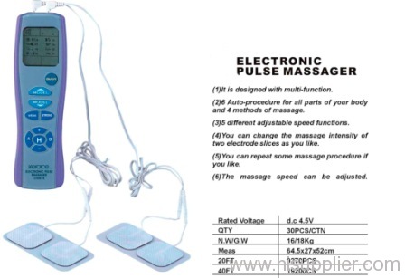 ELECTRONIC PULSE MASSAGER