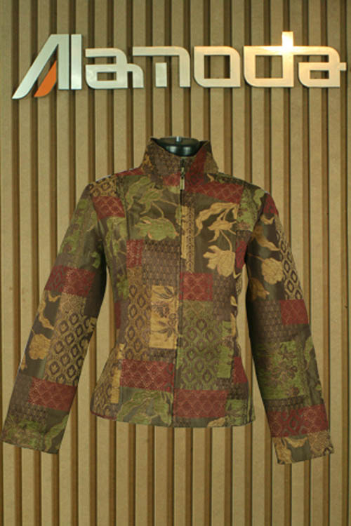 Ladies Poly Jacquard jacket