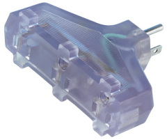plug adaptors transparent type