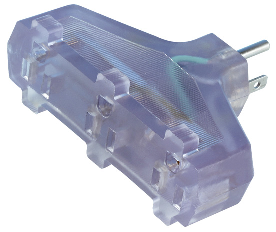 plug adaptors transparent type