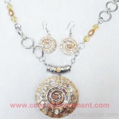 diamond necklace set