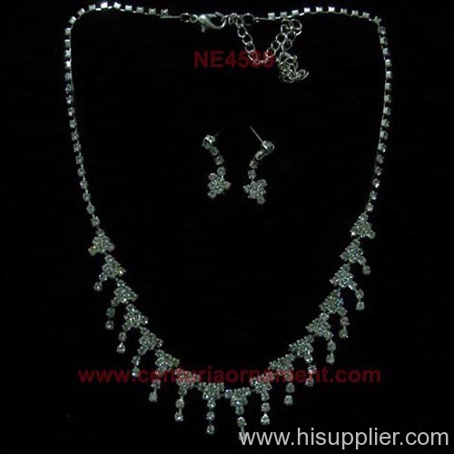 rhinestone necklace