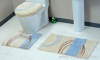 Bathroom mat in 3sets