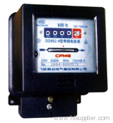 single phase electric mechanical meter