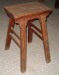 Antique asia furniture stool