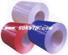 galvanized based prepainted steel coil