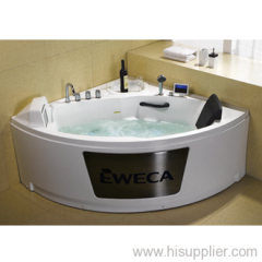 Jacuzzi bathtub with TV