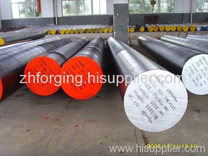 Forged steel round bar