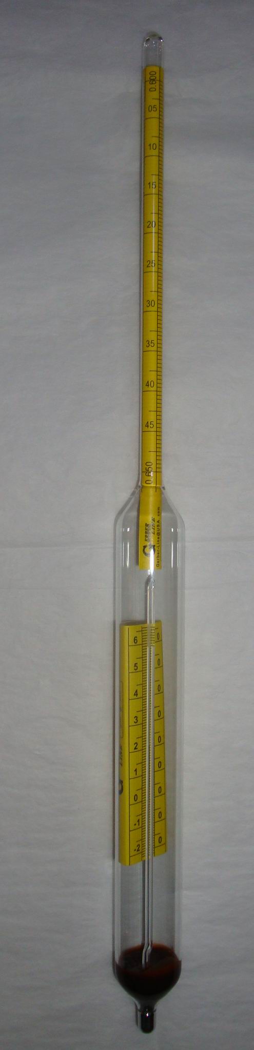 Density hydrometer have mercury thermometer