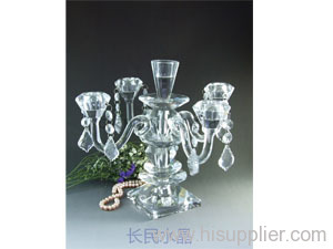 crystal candleholder