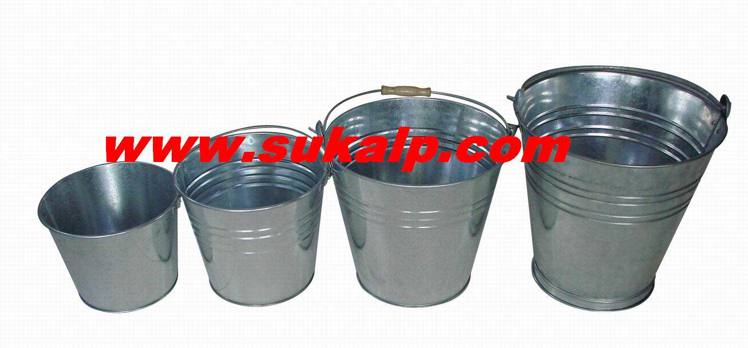 hot dipped galvanized iron bucket