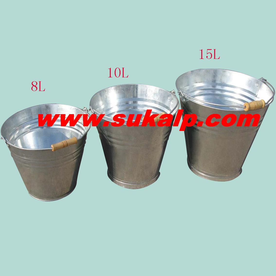 hot dipped galvanized pail