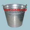 galvanized metal bucket