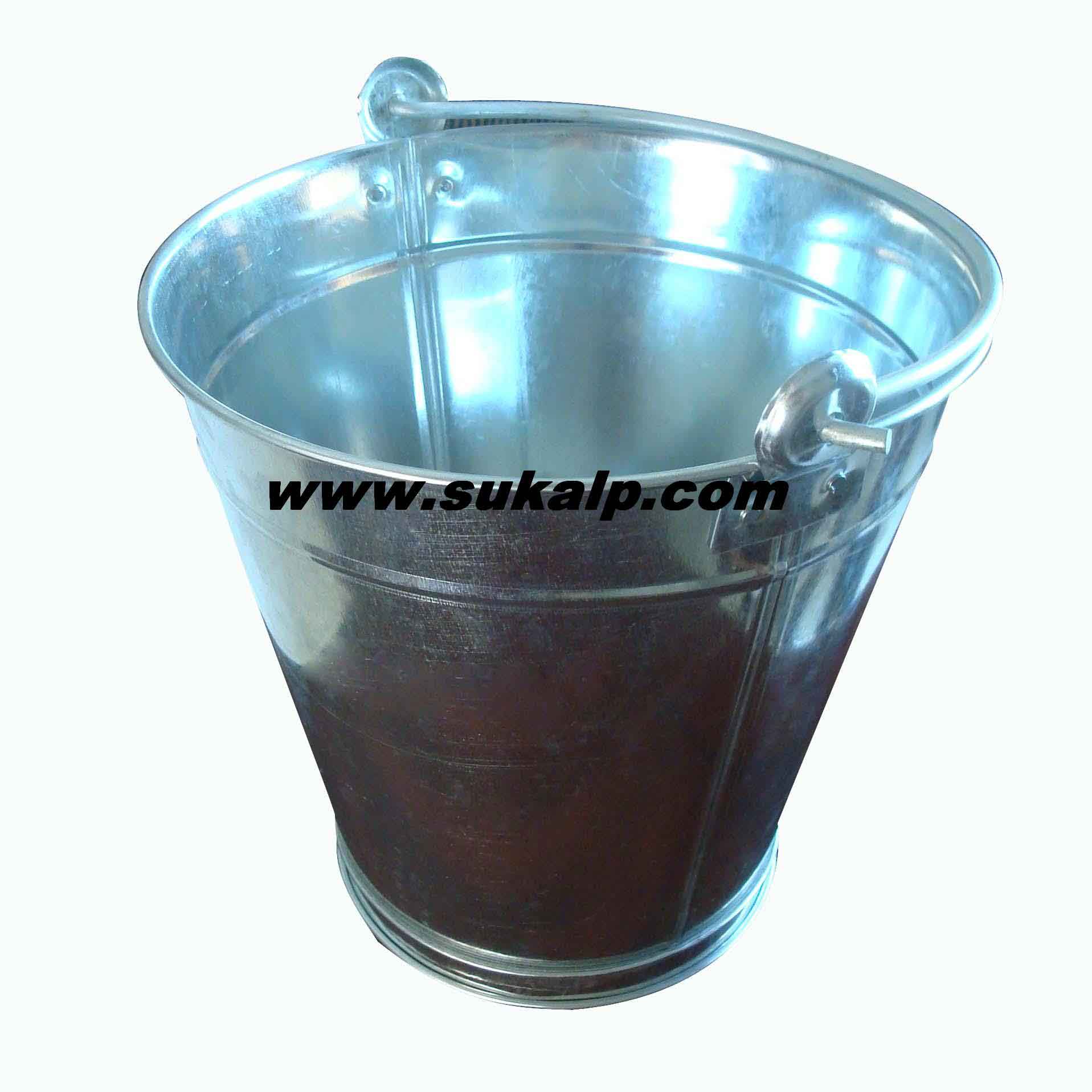 galvanized bucket