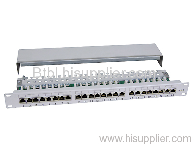 C6 STP 24-port patch panel