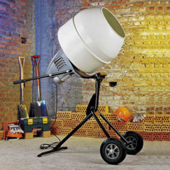 small electric cement mixer