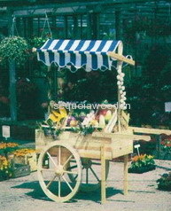 Gardening flower carriage