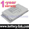 Silver 4400mah Laptop Battery For 12&quot; Apple Powerbook G4 Series