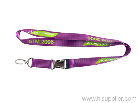 polyester lanyard