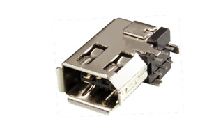 IEEE1394 fire wire connector
