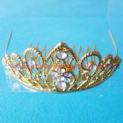 Fashion Gold Tiaras