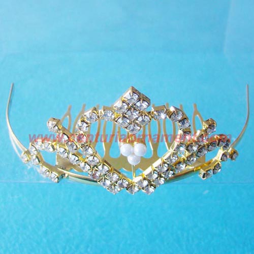 Fashion Pearls Tiaras Crowns