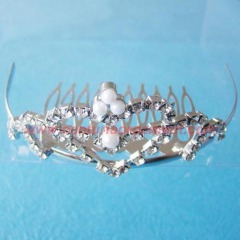 Fashion Jewelry Pearls Tiaras