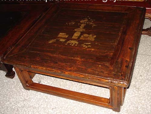 Chinese Mongolia antique coffee table