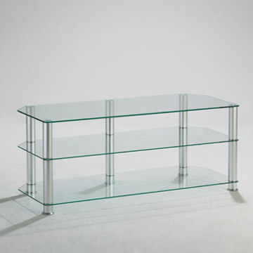 aluminum plasma TV stand