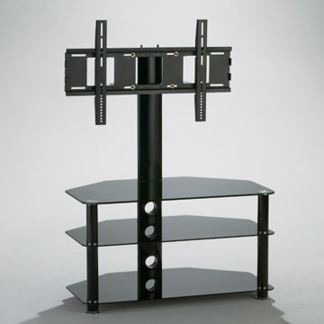 Black Glass TV/AV Stand