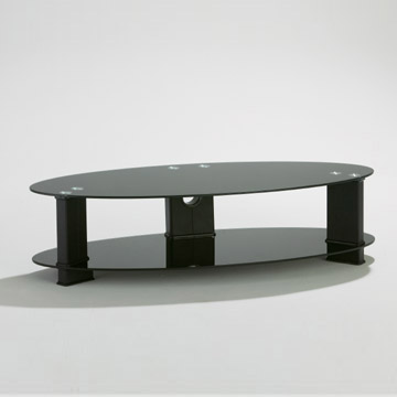 round TV console