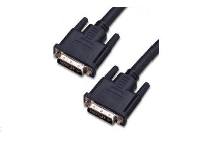 DVI cable with ferrites