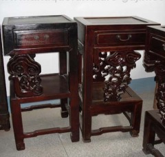 Oriental old tea table