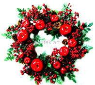 APPLE & BERRY WREATH