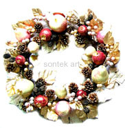 APPLE & PEAR WREATH