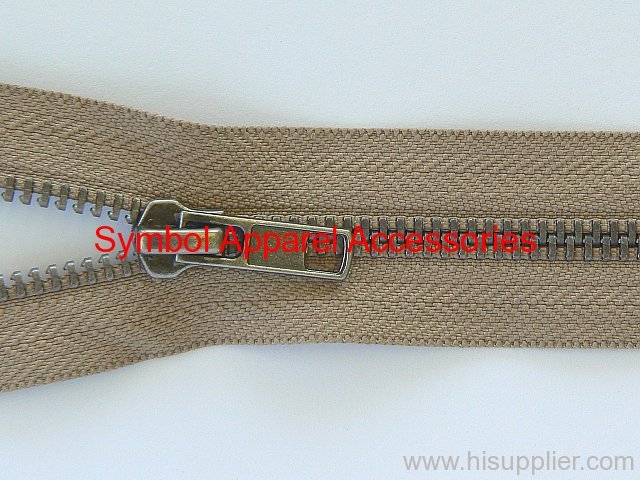 Anti-Nickel Metal Zipper