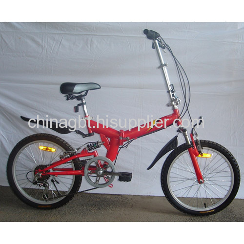 girl fold bike