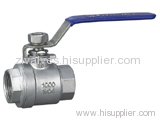 2PC flange ball valve